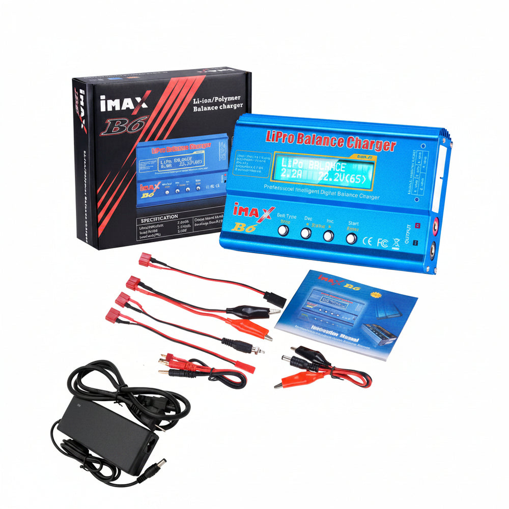 Cargador Eliminador Batería Imax B6 Nimh Lipo 1-6s Nicd 80w