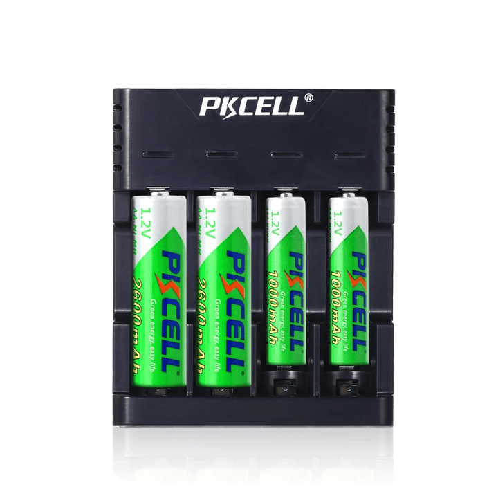 Cargador Pilas Recargables Aa/ Aaa Rapido Pk - 8146 - Tecneu