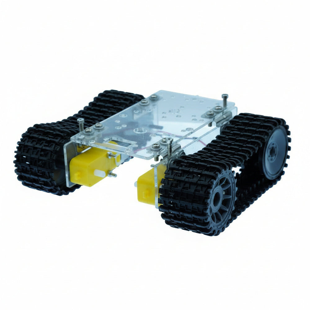 Carro Robot Chasis De Tanque Llantas Oruga Coche Programable