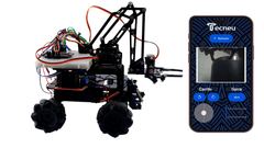 Carro Robótico Omnidireccional MECANUM Esp32-cam Con Brazo y APP ANDROID
