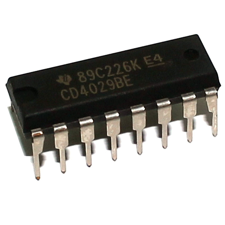 CD4029BE Contador Síncrono 4 Bits Binario/Decimal Descendente/Ascendente - Tecneu