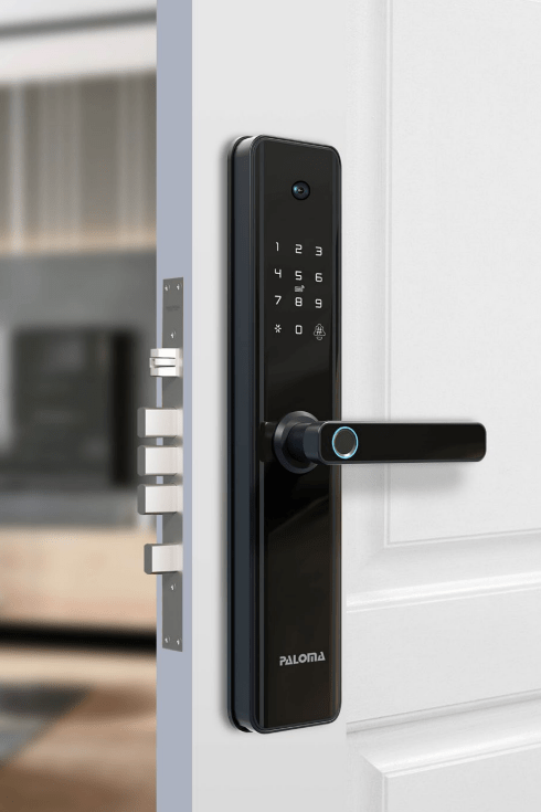 Cerradura Electrónica 4 Pestillos Retracción Automática 6068 - Tecneu