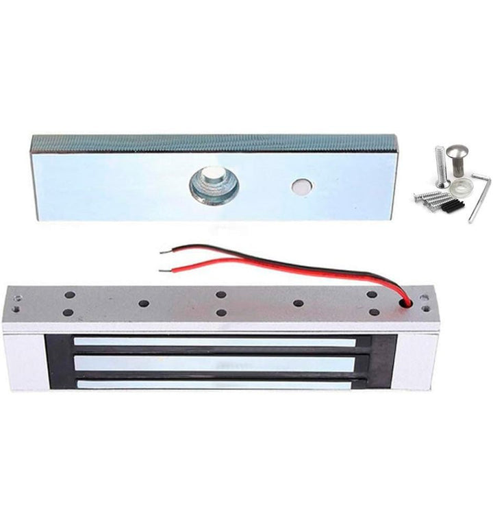 Chapa Cerradura Magnetica 180kg 12/24v Bloqueo De Seguridad - Tecneu