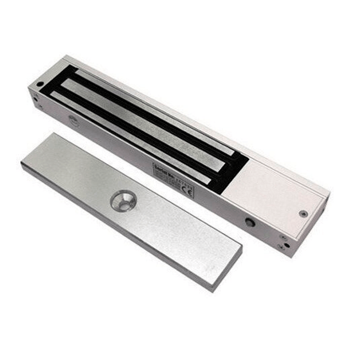 Chapa Cerradura Magnetica 280kg 12/24v Señal Led Seguridad - Tecneu
