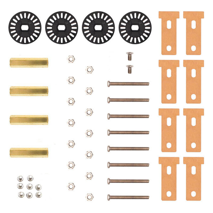 Chasis De Carro Kit, 4 Llantas - Tecneu