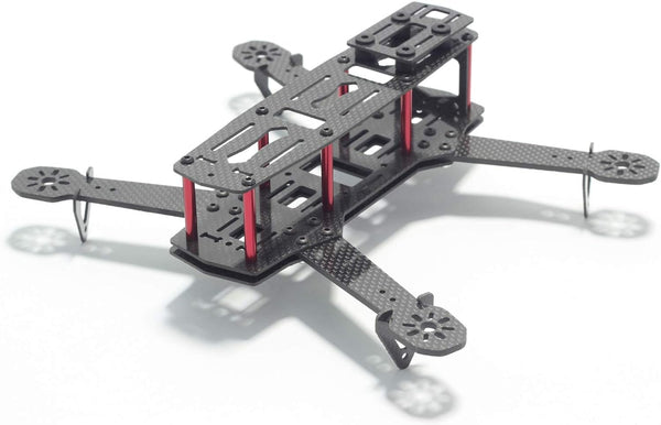 Chasis Fibra De Carbono Kit Drone Carreras Fpv Racing Rc - Tecneu