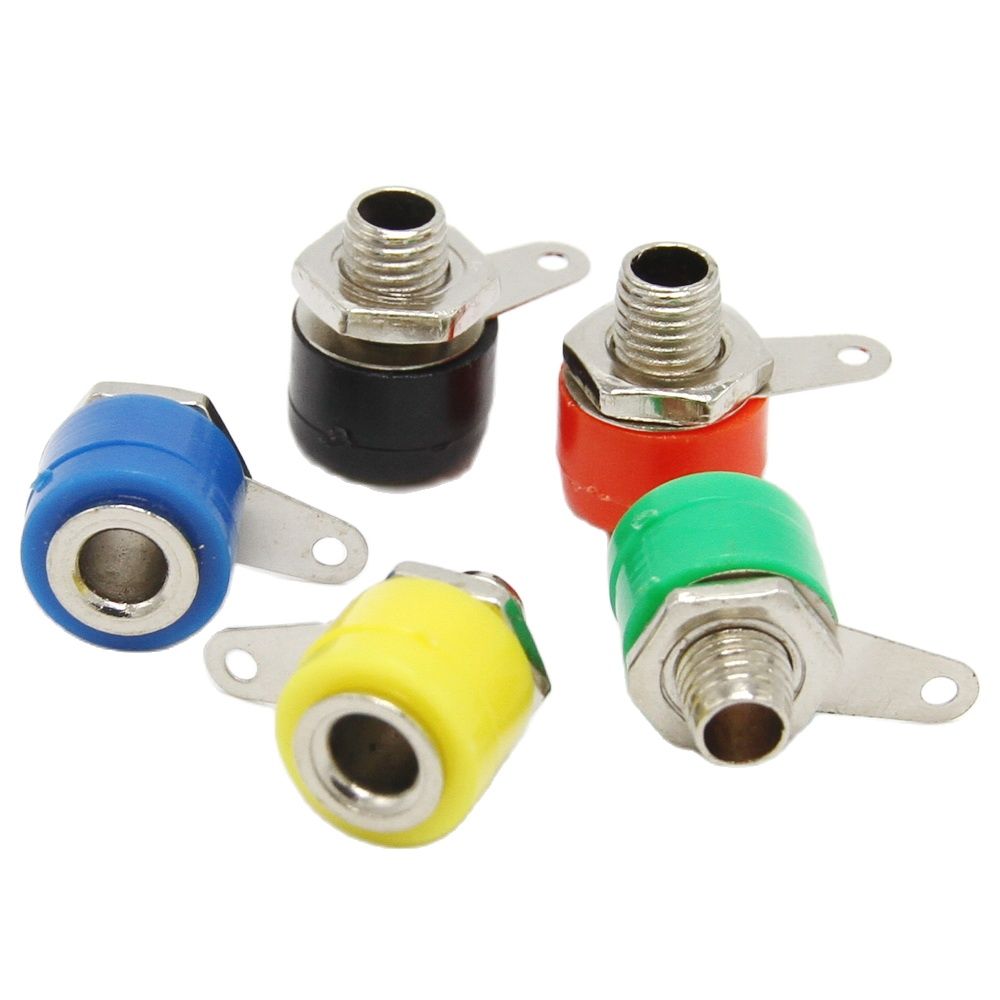 Conector Banana Jack Hembra 4mm Para Panel
