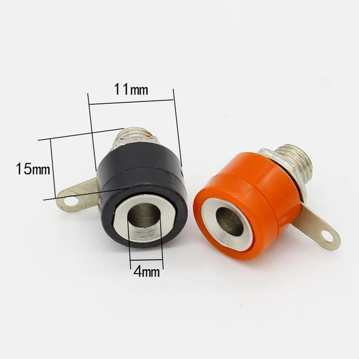 Conector Banana Hembra 4mm - Tecneu