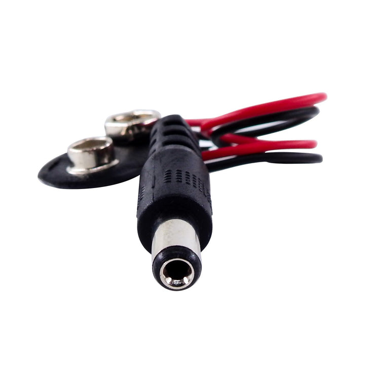Conector Batería Dc 9v A Plug, Broche Pila - Tecneu