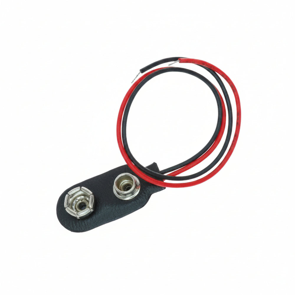 Conector De Batería Cuadrada 9V Tipo L Alta Resistencia 18.5cm