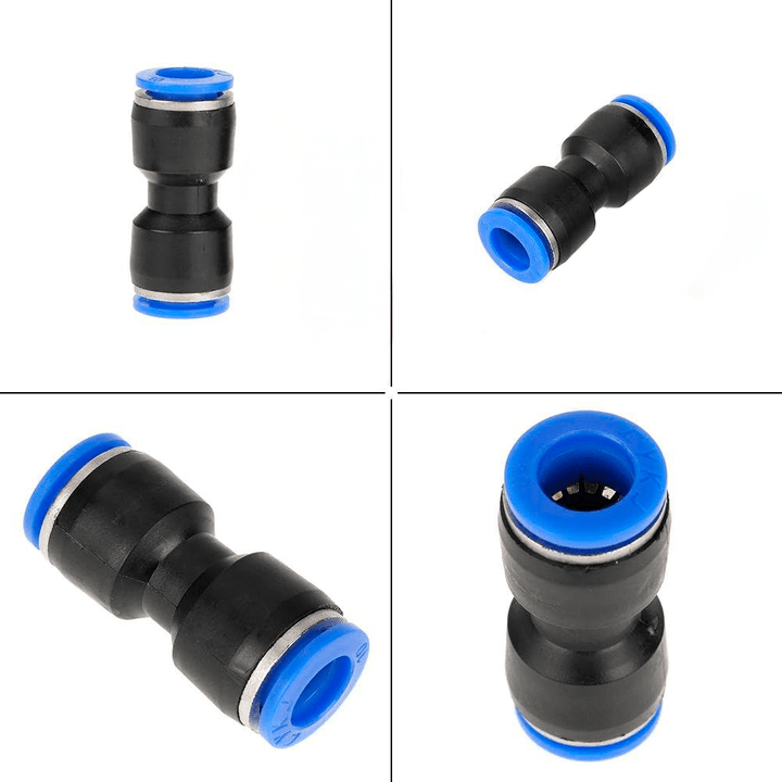 Conector Unión Recta Neumática PU para Manguera 6/8mm 1MPa - Tecneu