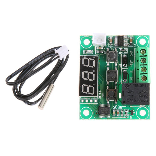 Control De Temperatura W1209 Con Sonda - Tecneu