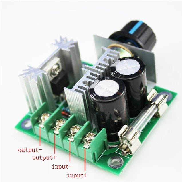 Control De Velocidad Motor Dc Driver Pwm 12 ~ 40v 10a - Tecneu