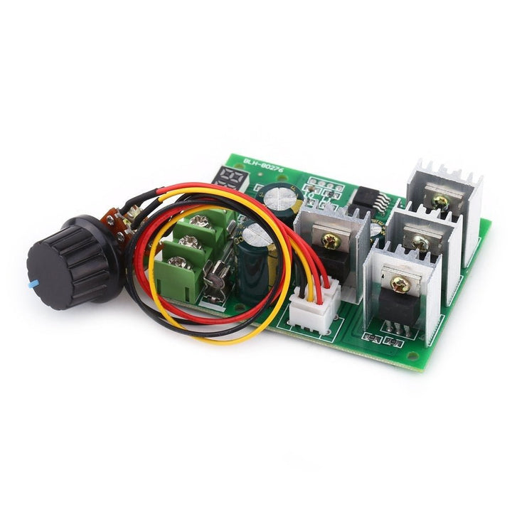 Control De Velocidad Para Motor Dc Pwm 6 - 60v 30a - Tecneu