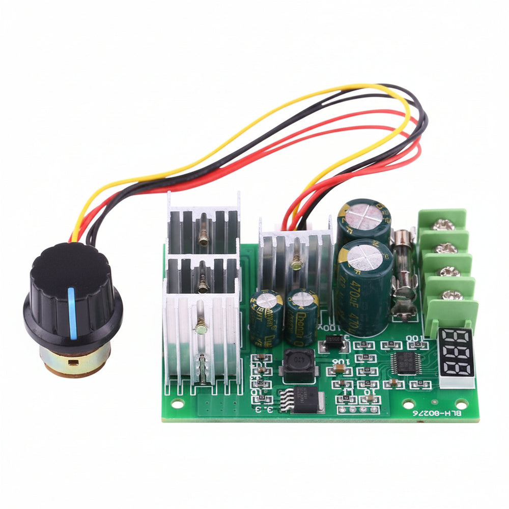 Control De Velocidad Para Motor Dc Pwm 6-60v 30a