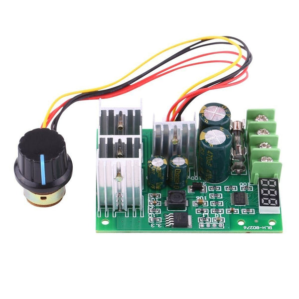 Control De Velocidad Para Motor Dc Pwm 6 - 60v 30a - Tecneu