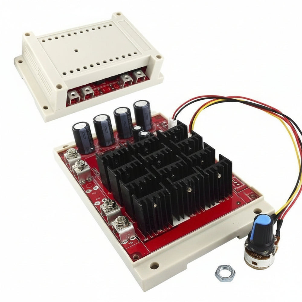 Controlador De Velocidad 3000w Para Motor Pwm Dc 10-50v 60a