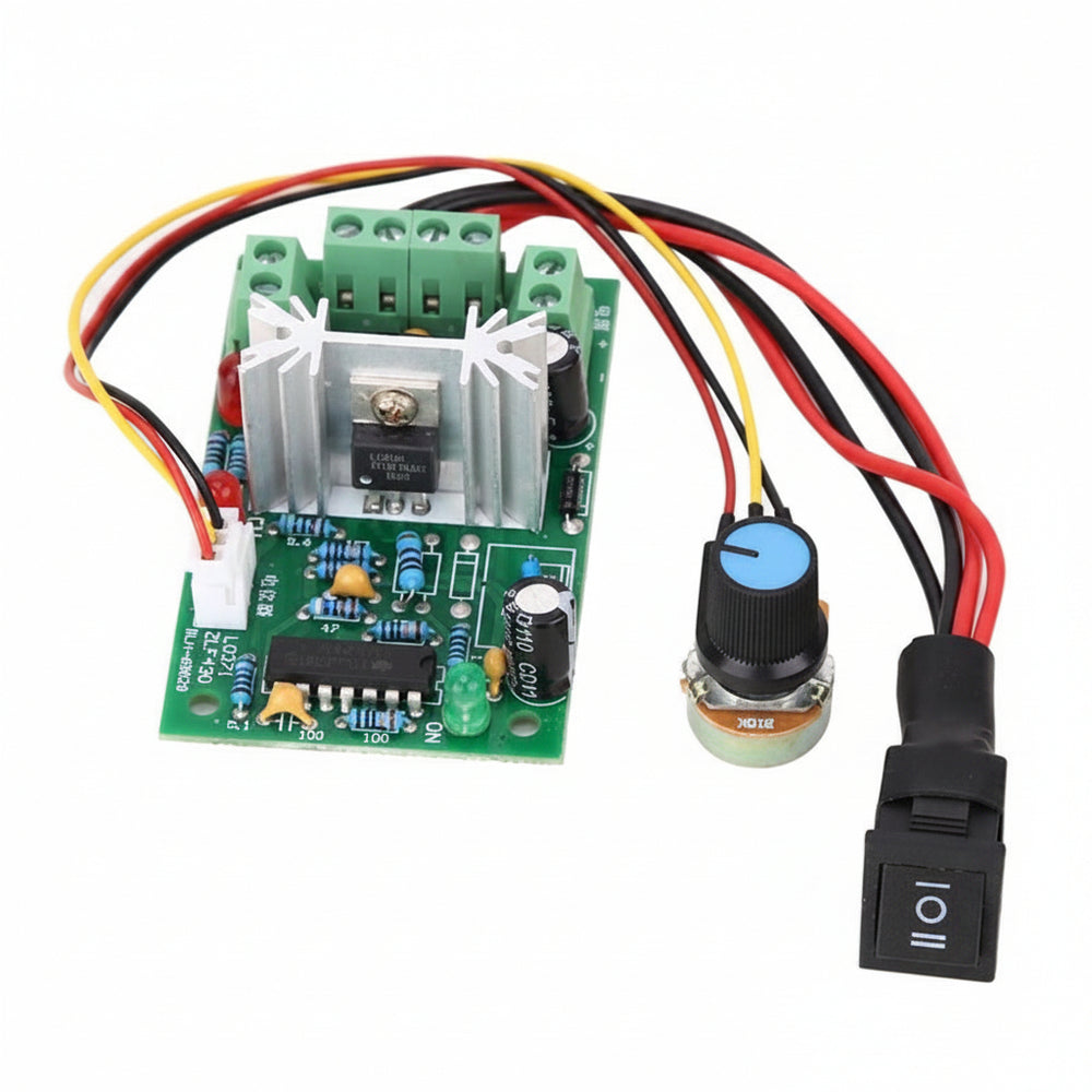 Controlador De Velocidad Motor Reversible Dc Pwm 10-36v 5a C