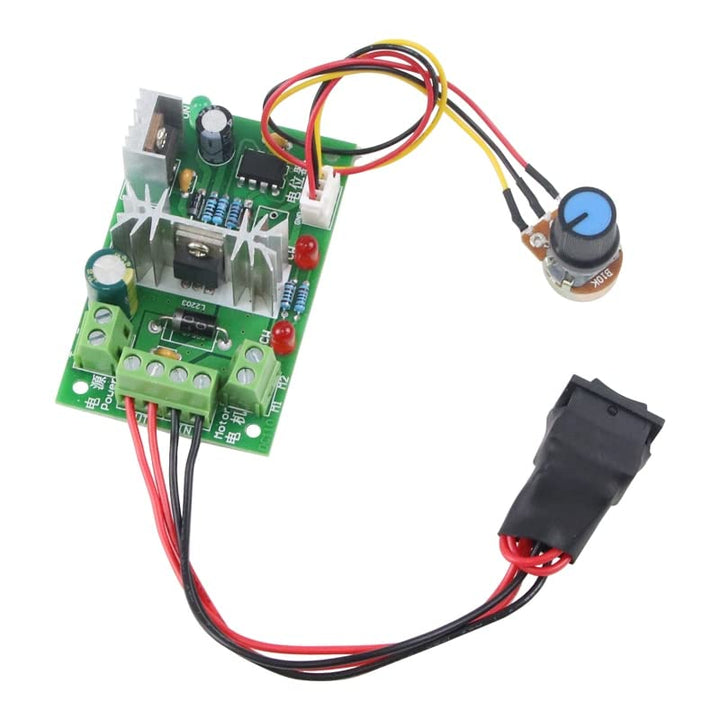 Controlador De Velocidad Motor Reversible Dc Pwm 10 - 36v 5a C - Tecneu