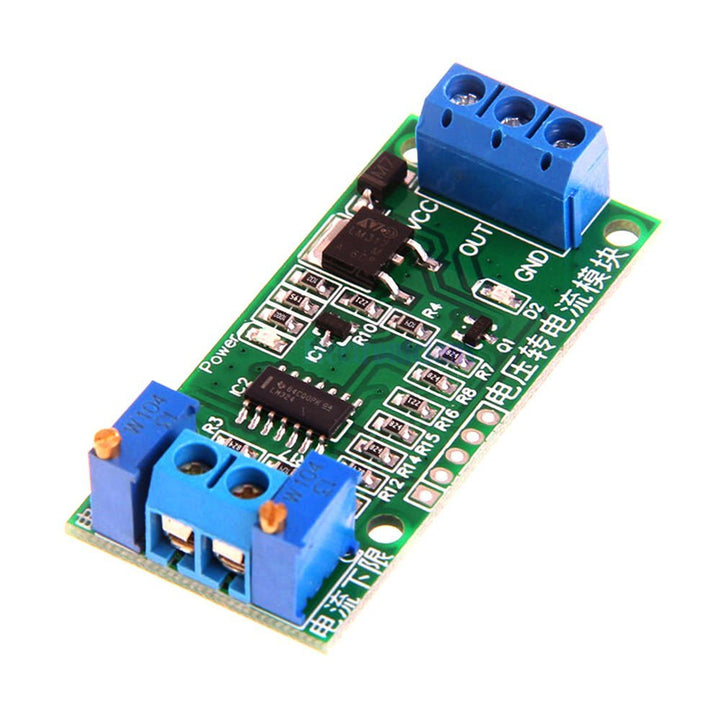 Convertidor Transmisor Voltaje a Corriente 0 ~ 5v A 4 ~ 20ma - Tecneu