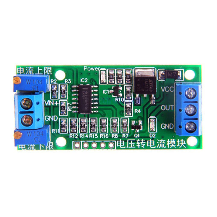 Convertidor Transmisor Voltaje a Corriente 0 ~ 5v A 4 ~ 20ma - Tecneu