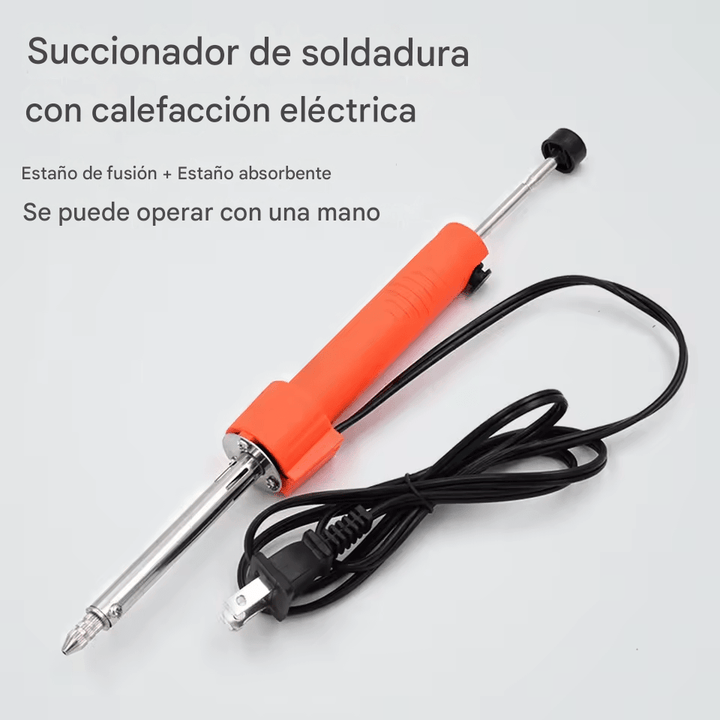 Desoldador Extractor Eléctrico con Succión de Soldadura - Tecneu