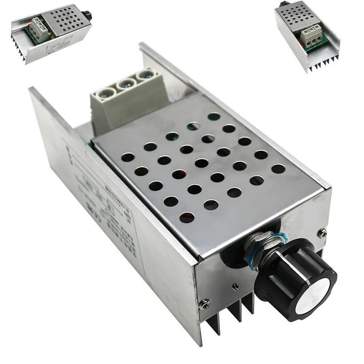 Dimmer Regulador De Potencia 10000w 110v/220v Ac Scr Dimer - Tecneu