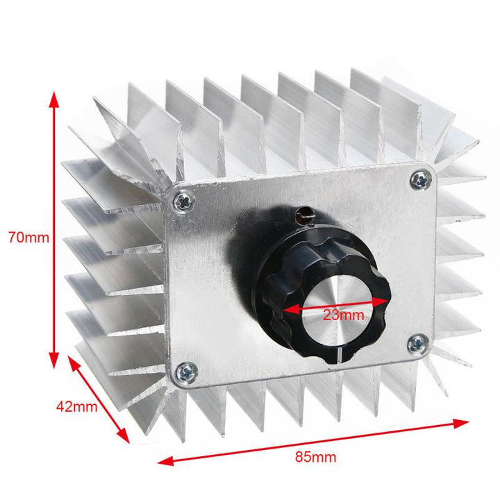 Dimmer Regulador De Voltaje Scr 5000w Ac Controlador 0v - 220v - Tecneu