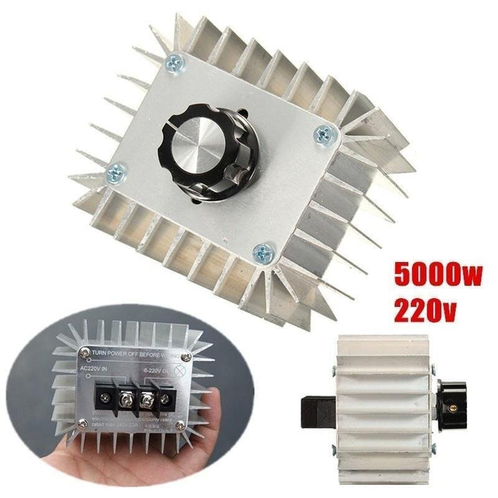Dimmer Regulador De Voltaje Scr 5000w Ac Controlador 0v - 220v - Tecneu