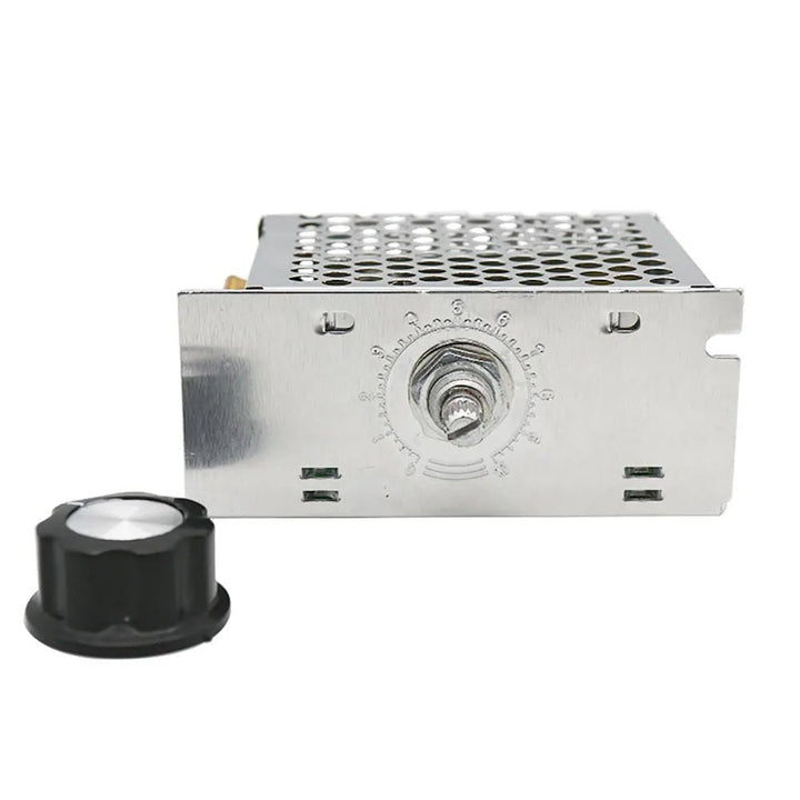 Dimmer Regulador Voltaje Control Velocidad 110~220vac 4000w - Tecneu