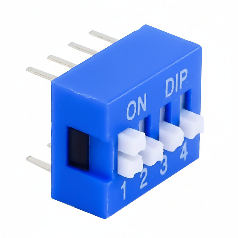 Dip Switch 1/2/3/4/5/6/8/10 Posiciones Interruptor Deslizable