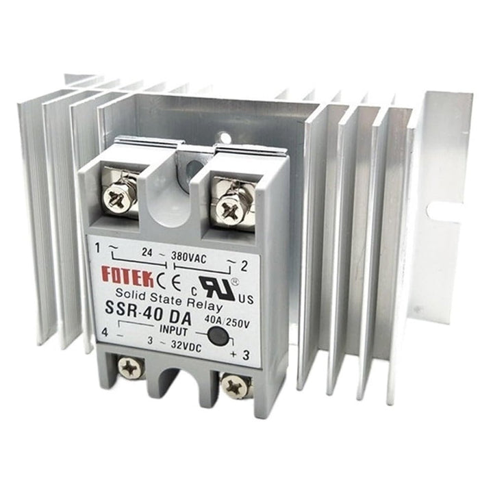 Disipador de Calor de Aluminio W - 100 para SSR Tamaño 125x50mm - Tecneu