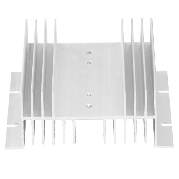 Disipador de Calor de Aluminio W - 100 para SSR Tamaño 125x50mm - Tecneu