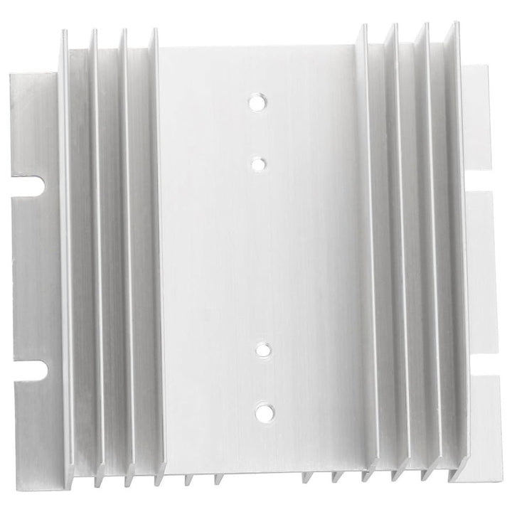 Disipador de Calor de Aluminio W - 100 para SSR Tamaño 125x50mm - Tecneu