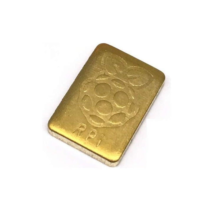 Disipador térmico de cobre para Raspberry Pi 4 14x10x2 mm - Tecneu