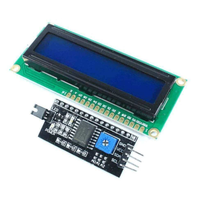 Display Lcd Pantalla 16x2 + Interfaz De Conversión I2c - Tecneu
