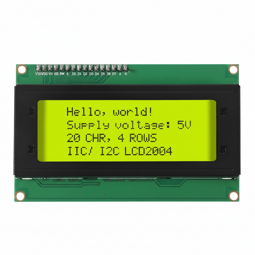 Display Lcd Pantalla 20x4 2004 Fondo Verde Pic