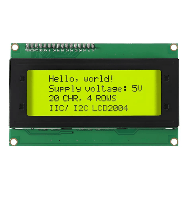 Display Lcd Pantalla 20x4 2004 Fondo Verde Pic - Tecneu
