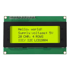 Display Lcd Pantalla 20x4 2004 Fondo Verde Pic