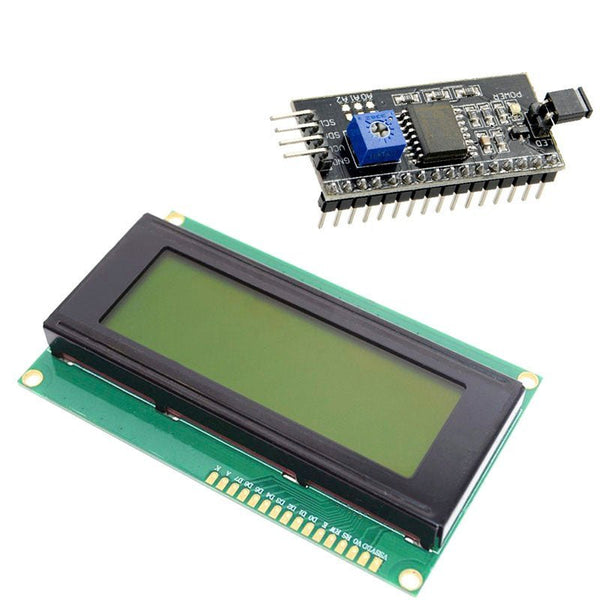 Display Lcd Pantalla 20x4 + Interfaz Conversión I2c + Pines - Tecneu