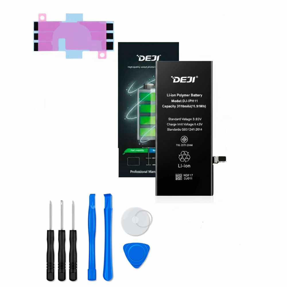 DJ-IPH11 3110mAh Batería De Repuesto Para Apple iPhone 11 DEJI® A2111 + Kit