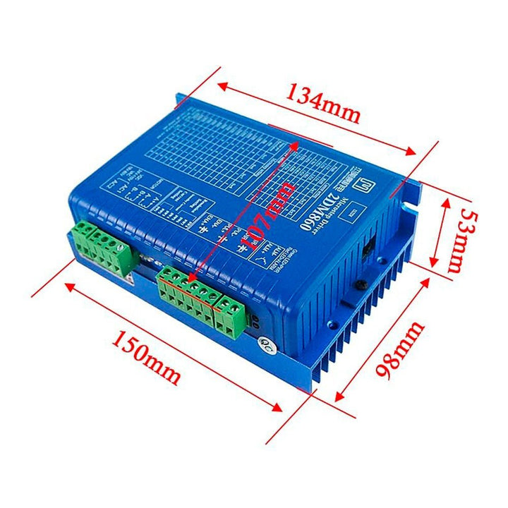 Driver 2dm860 Controlador Motor A Pasos 8.4a Nema 17, 23, 34 - Tecneu