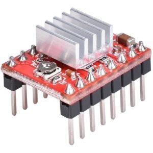 Driver Motor A Pasos A4988 Disipador Con Adhesivo 3m - Tecneu