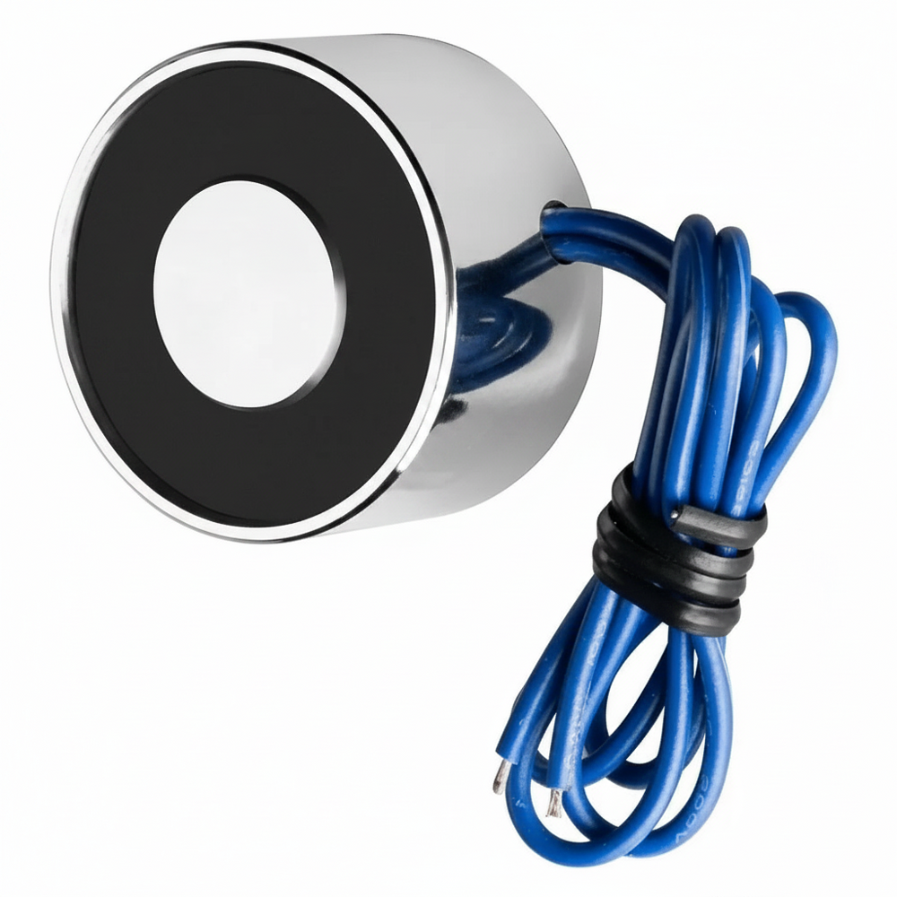 Electroimán Iman Electrico 45kg 12V Cierres Y Automatización