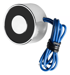 Electroimán Iman Electrico Succión 85kg Cargas Pesadas 12v