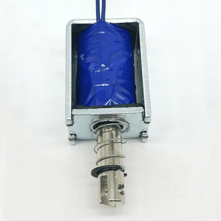 Electroimán solenoide 10mm carrera 24VDC push - pull 25N 1.8A - Tecneu