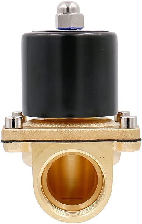 Electroválvula Solenoide Metalica 1 Pulgada 110v Gas Agua Aire - Tecneu