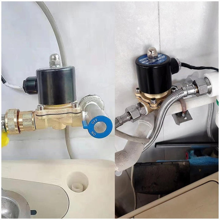 Electroválvula Solenoide Metalica 3/4 Pulgadas 110v Gas Agua Aire - Tecneu