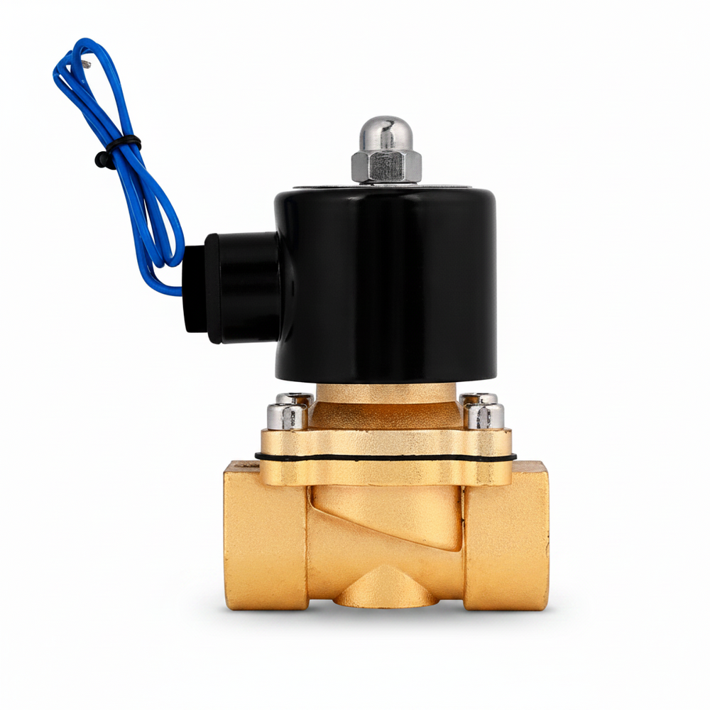 Electroválvula Solenoide Metalica 3/4 Pulgadas 110v Gas Agua Aire