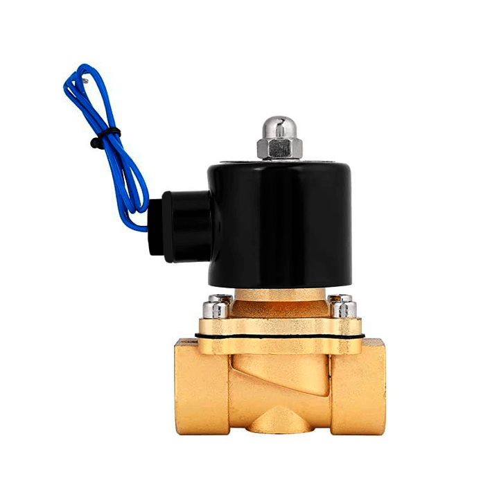 Electroválvula Solenoide Metalica 3/4 Pulgadas 110v Gas Agua Aire - Tecneu